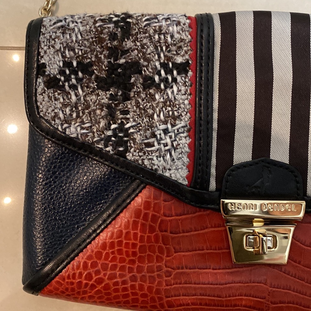 NWOT Henri Bendel handbag genuine leather - Picture 3 of 12